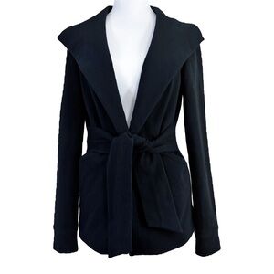 Saturday Sunday by Anthropologie Bon Voyage Jacket Navy Blue XS